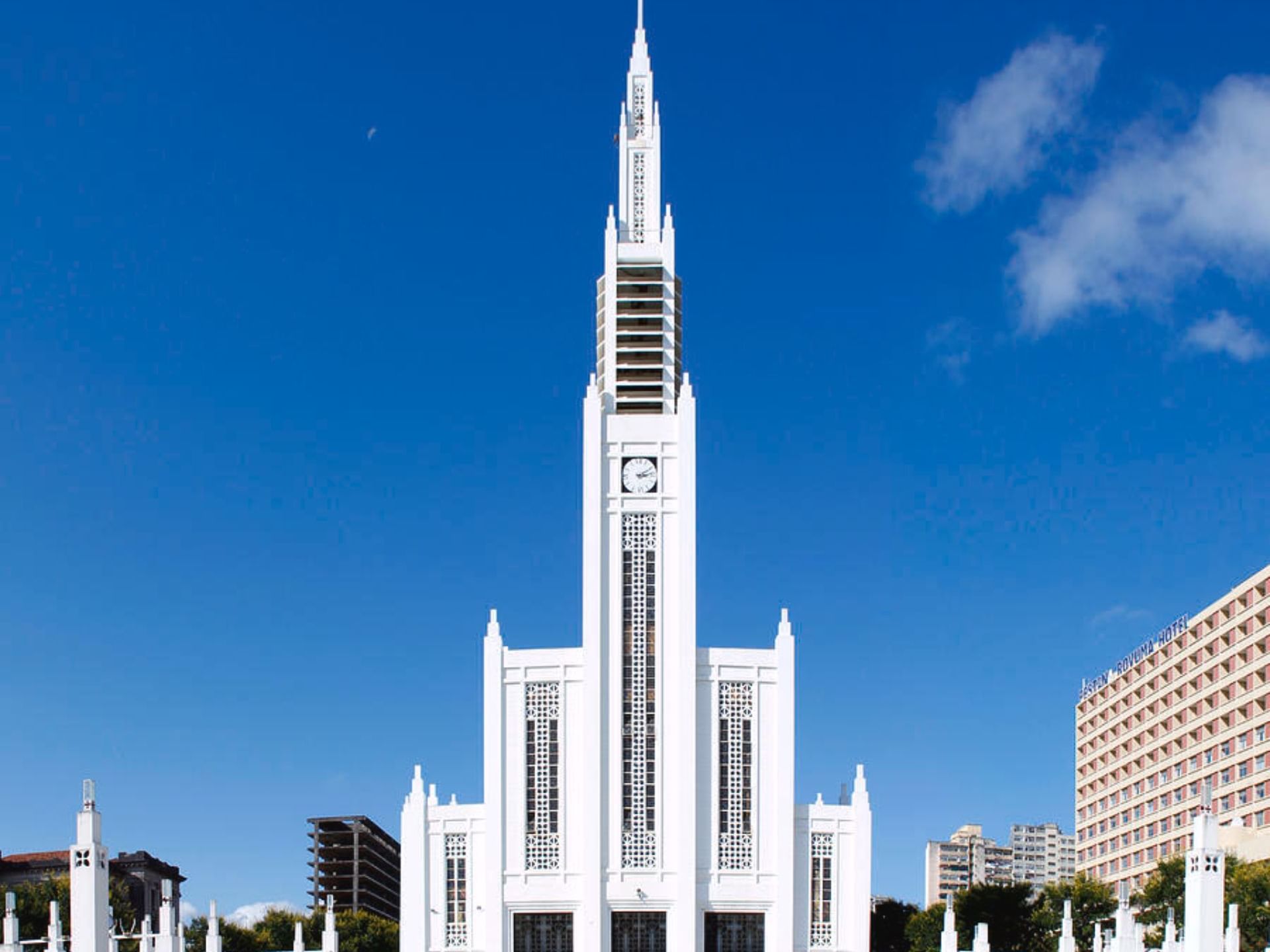 Exterior of Catedral de Maputo near Cardoso Hotel