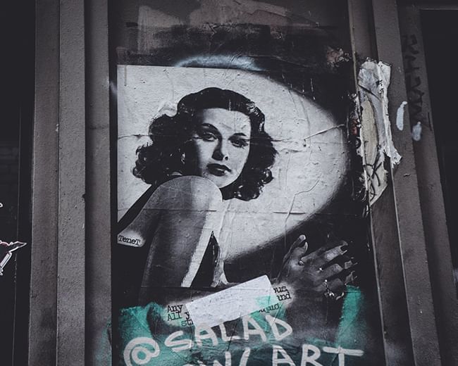 Street art - Poster art in Trastevere’s alleys