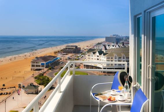 Ocean Front Presidential King Suite balcony, Ocean Place Resort