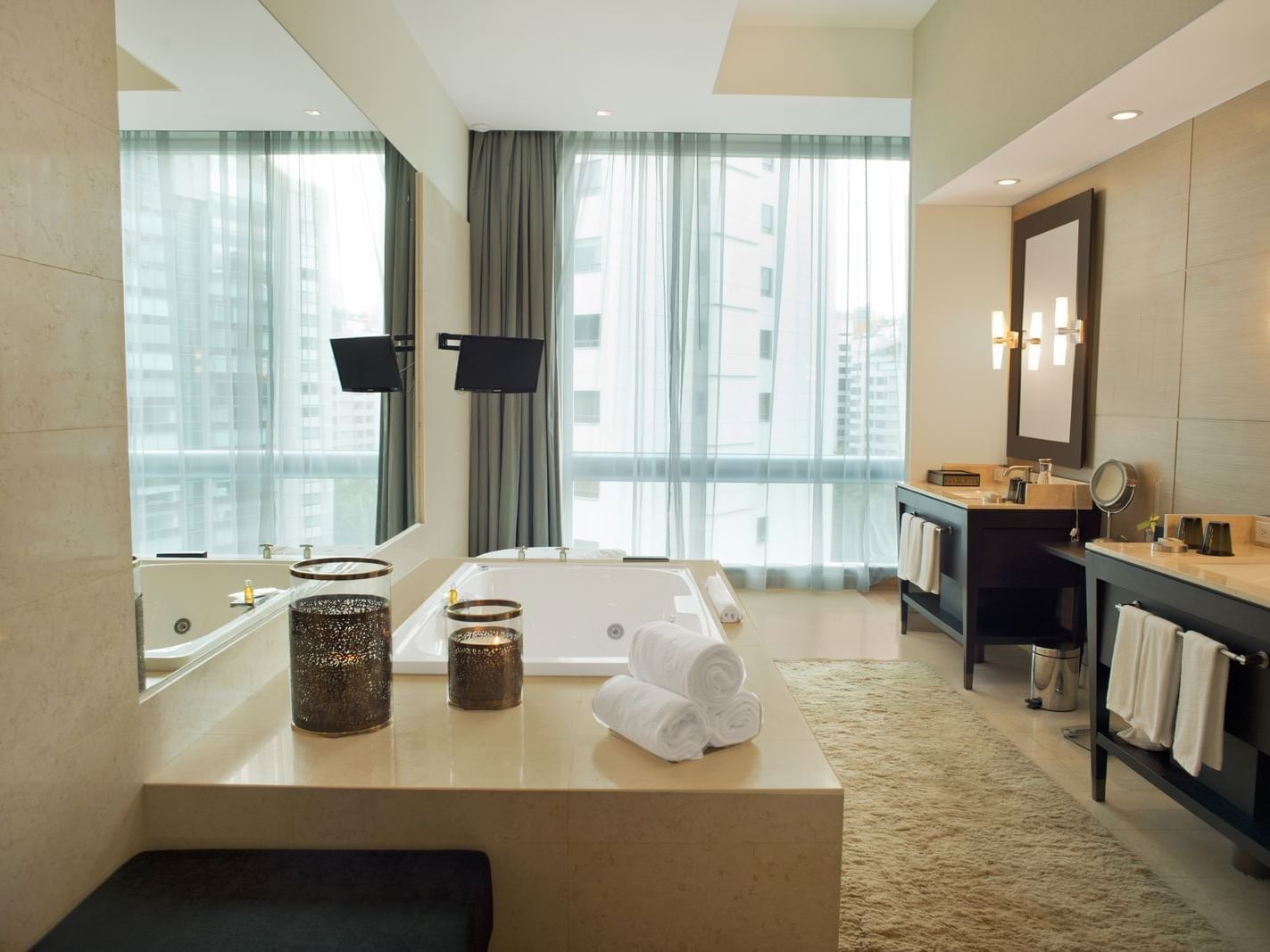 Washroom of Sol Presidential Suite at Live Aqua Urban Resort