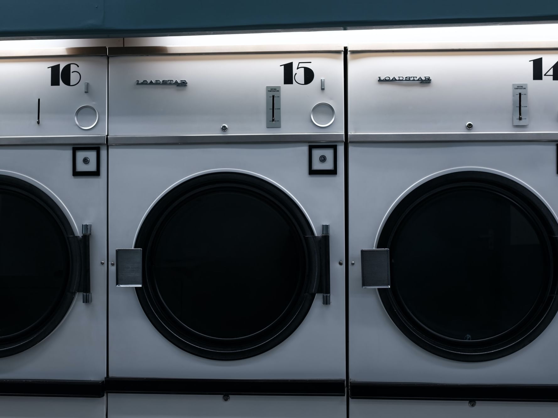 Closeup of laundry machines at Atlantica Hotel Halifax