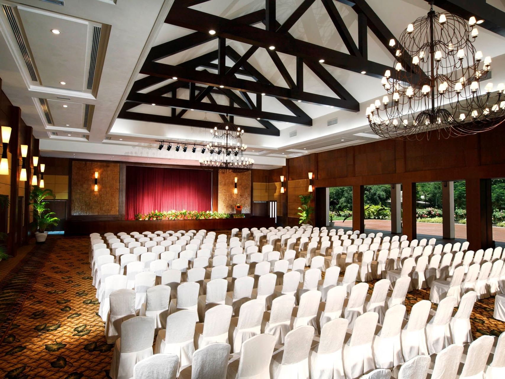 Pelangi Grand Ballroom theatre arrangement at Pelangi Resort