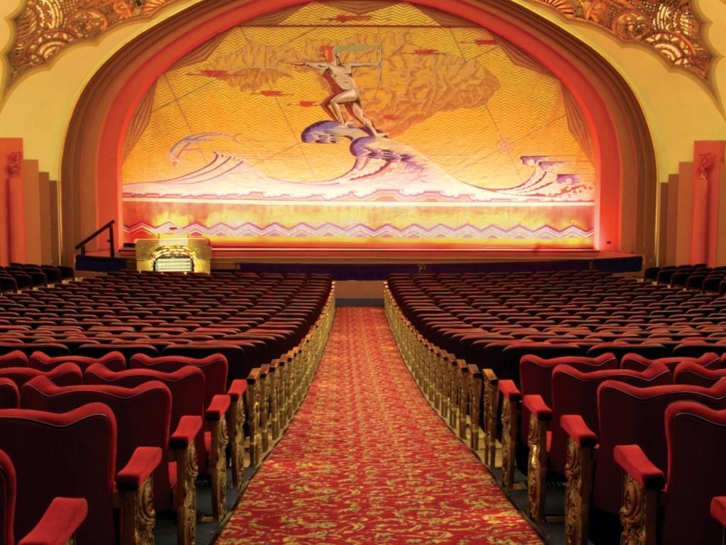 Interior of the Avalon Theatre near Catalina Island Company