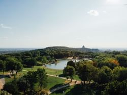 Mount Royal Park near Ruby Foo's Hotel