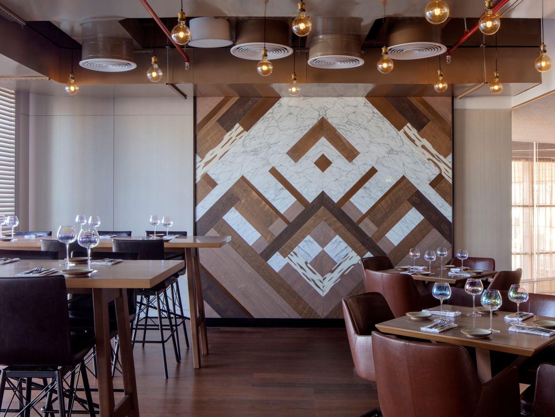 Pacific Groove Lounge Area at Paramount Hotel Dubai
