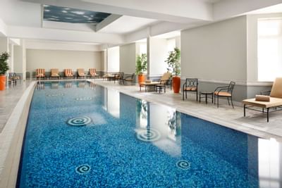 swimming pool at Al Aziziyah Boutique Hotel Doha