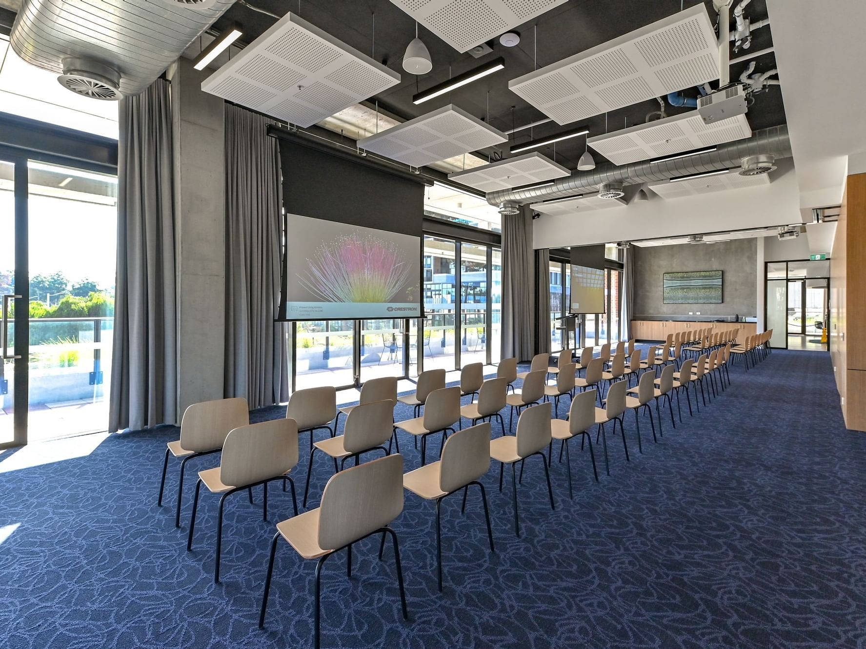 Chair set-up in Bentley Grand at Nesuto Curtin Perth Hotel