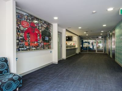 UniLodge @ANU Warrumbul Lodge Canberra_Reception and Lift Lobby