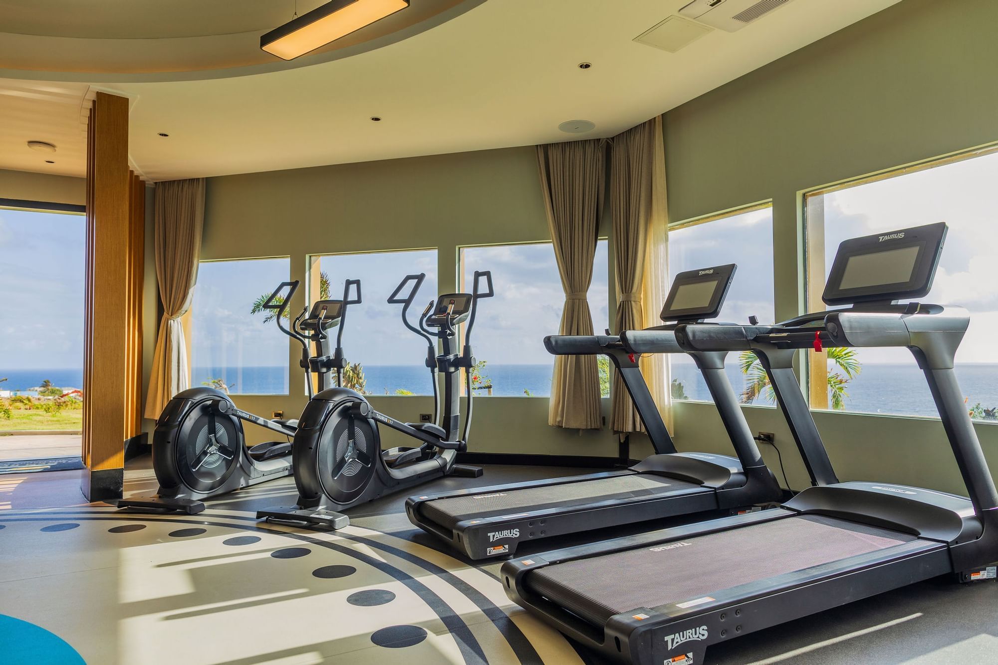 Treadmills & Exercise machines in Gymnasium, Golden Rock Resort