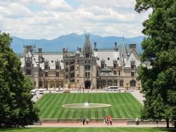 Exterior view of Biltmore Estate near Mountain Inn & Suites