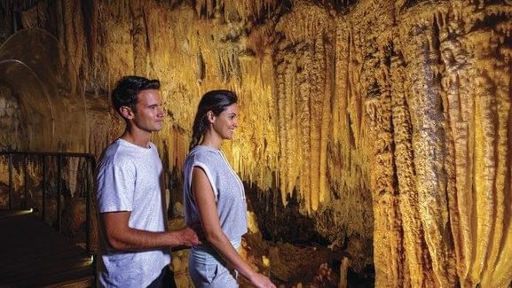 Interior of Jewel cave near Pullman Bunker Bay Resort