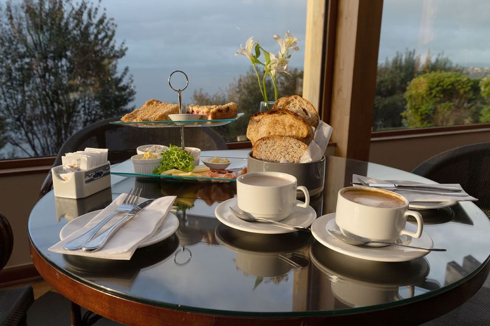 Breakfast at Hotel Cumbres Puerto Varas in Chile