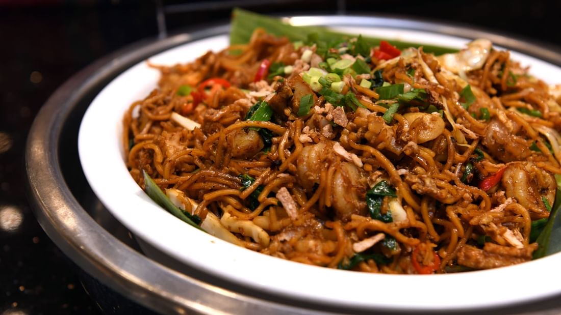 Noodle dish served in Iftar Kuliner Nusantara buffet at Sunway Putra Hotel
