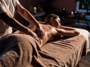 a women enjoys a relaxing spa treatment at the cayenne spa in cape town in the pepperclub hotel 