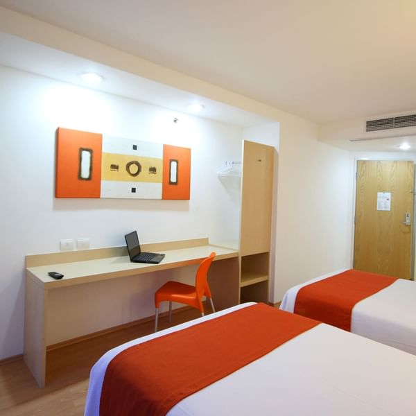 Interior of Superior Double Room at One Hotels