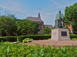 Garden of Gallaudet University near Kellogg Conference Center