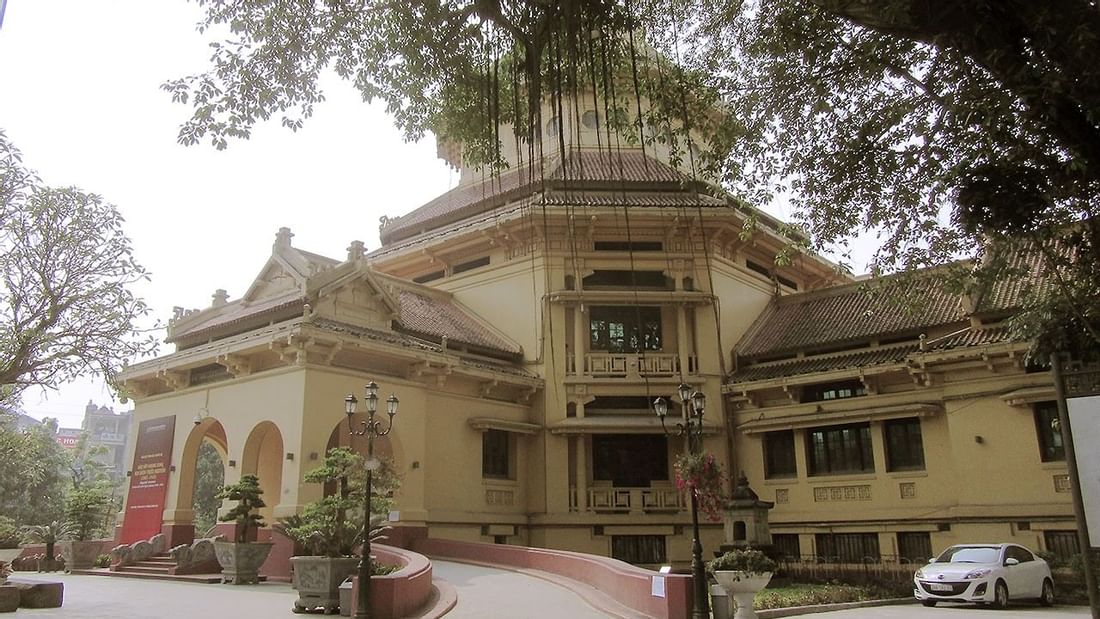 Exterior view of History Museum near Sunway Hotel Hanoi