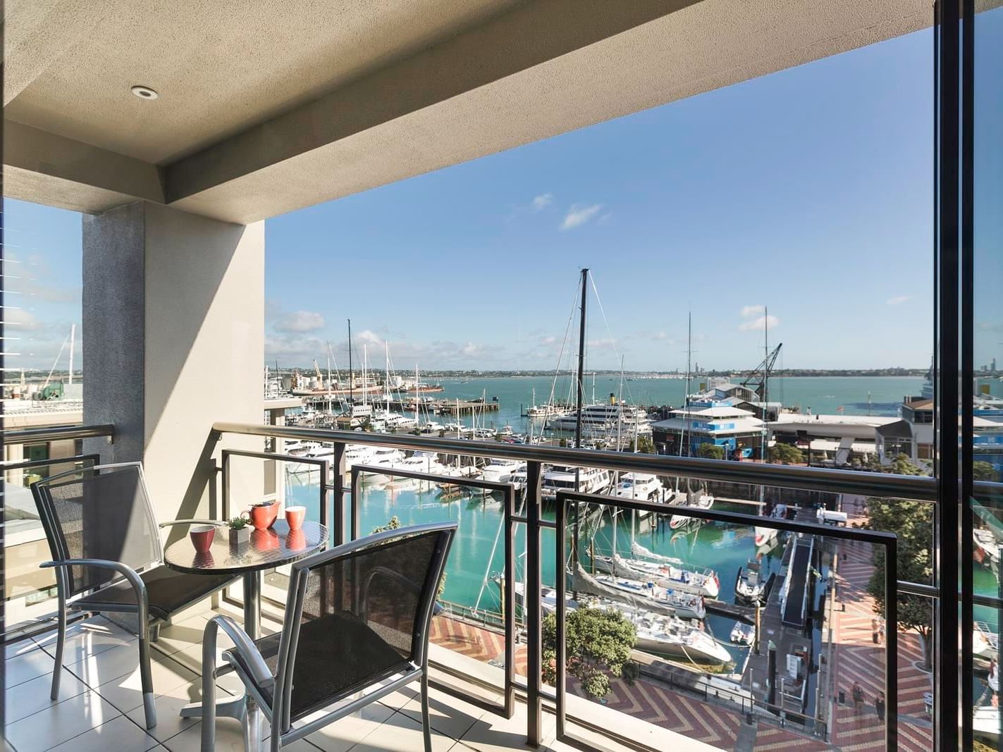 Harbour View in Rooms at the Sebel Auckland Viaduct Harbour