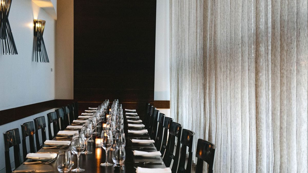 Table accessories at Mr.Hive Kitchen & Bar at Crown Tower Hotel