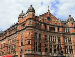 Exterior of the Palace Theatre West End near St. Giles London