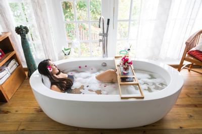 Body Soak experience in a spa at True Blue Bay Hotel