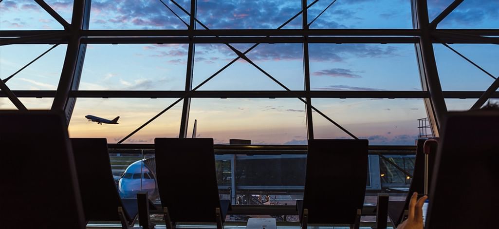 airport silhouette