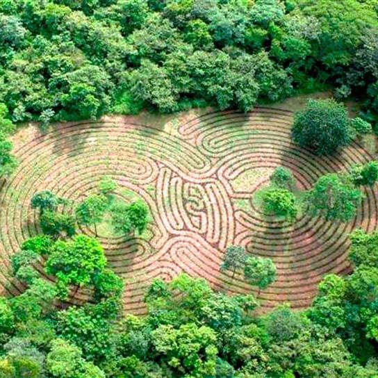 La Senda Labyrinth & Organic Farm near Cala Luna Boutique Hotel