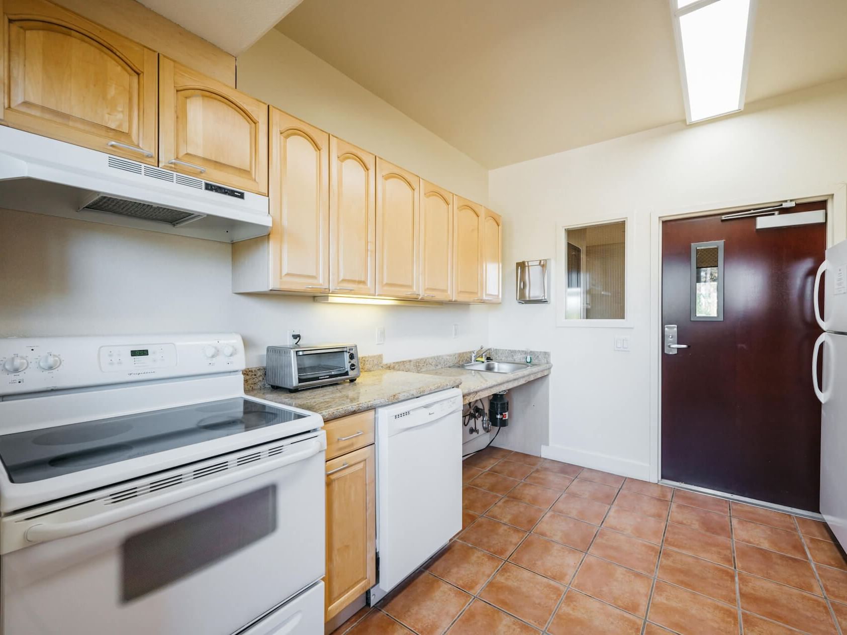 Appliances in the Communal Kitchen area at Nesuto Hotels