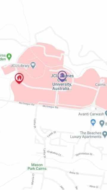 UniLodge John Grey Hall  Map