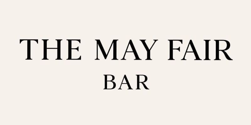 Logo of The May Fair Bar used at The May Fair Hotel