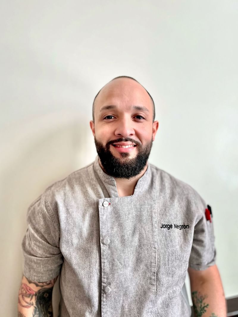 Portrait of Diplomat Prime's chef, Jorge Negro at Diplomat Beach Resort