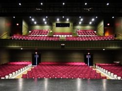 Interior of the Cultural Center with theatre set-up near Retro Suites Hotel