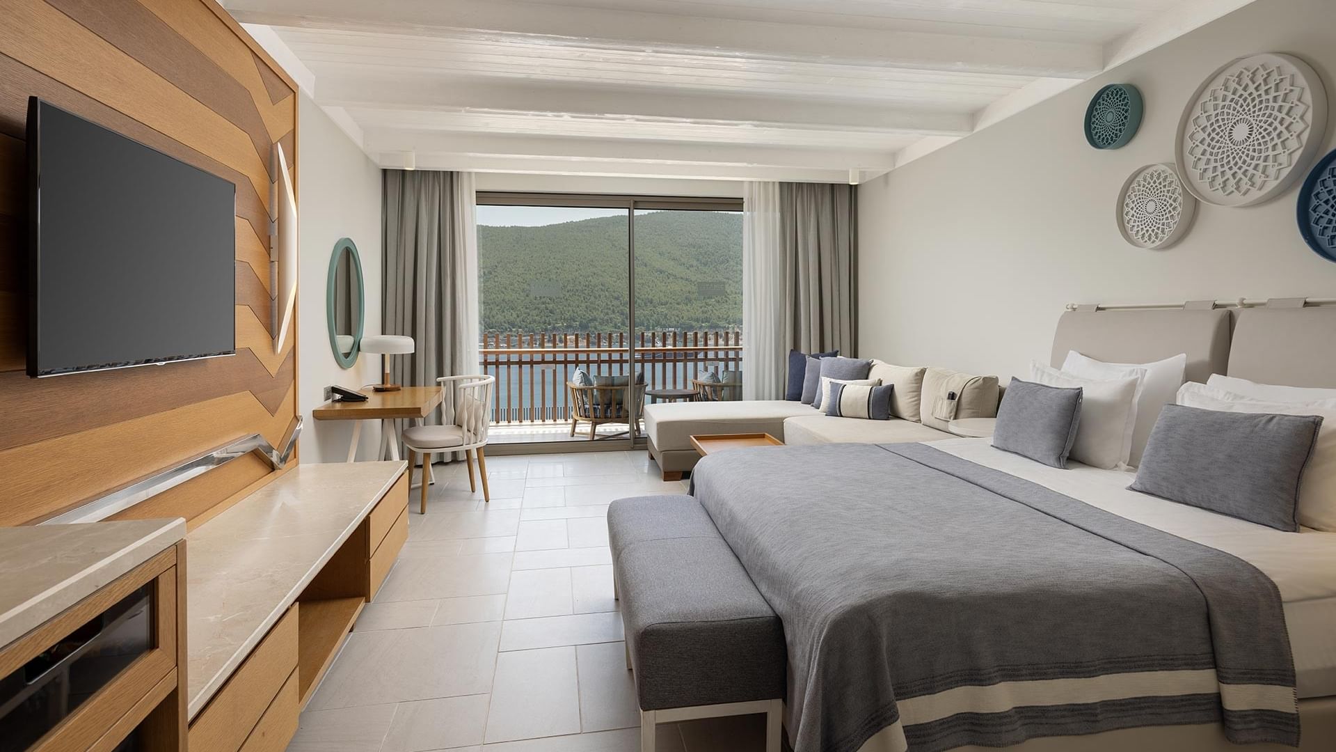Spacious Superior Room with sea views at Titanic Luxury Collection Bodrum