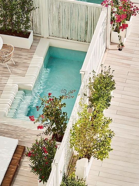 Pool at Nobu Hotel Ibiza Bay