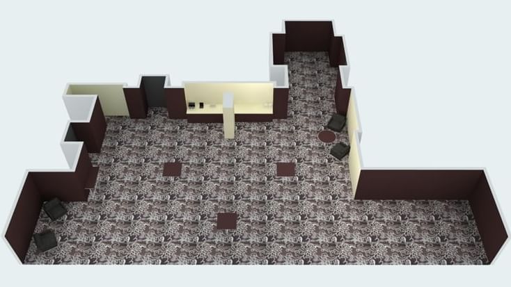 The empty Function Foyer room at Novotel Melbourne on Collins 