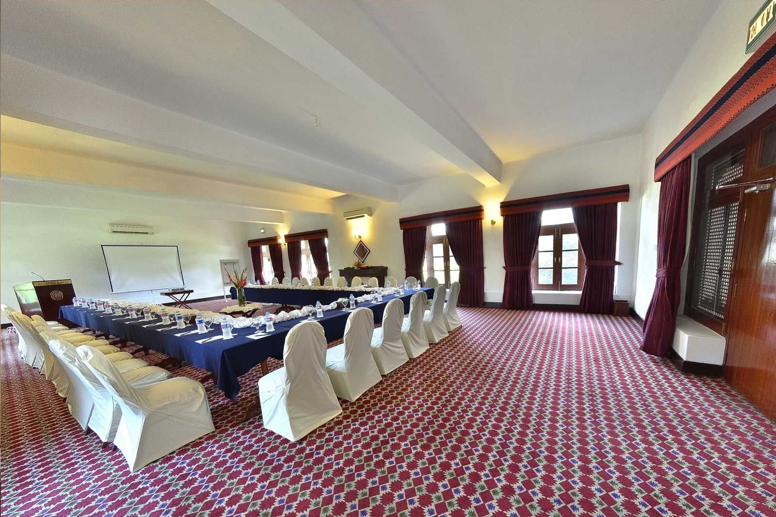Interior of a Conference Room at Swat Serena Hotel