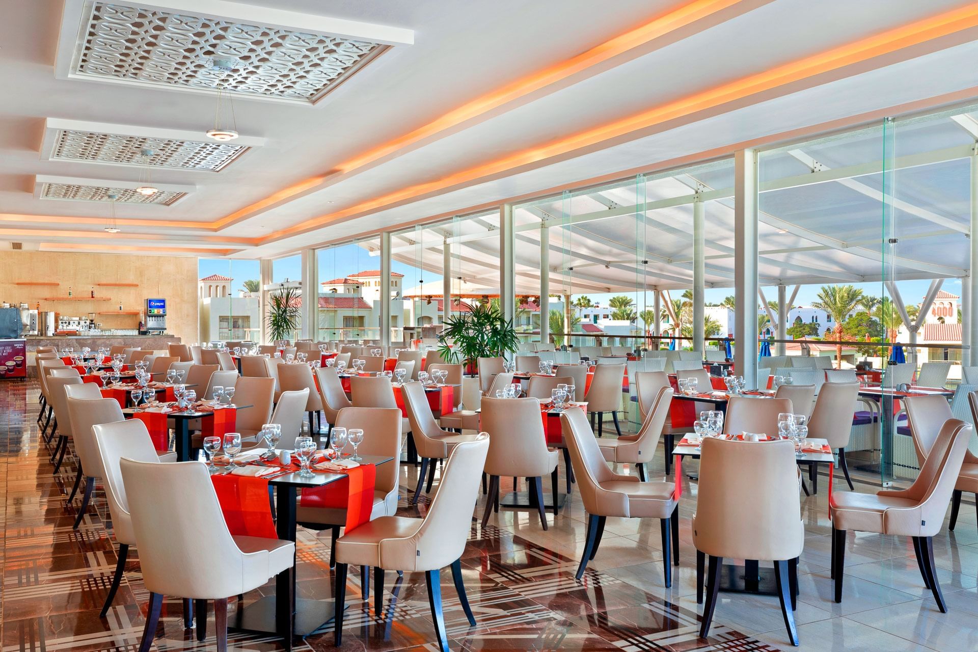 Kaiserblick Restaurant at Pickalbatros Dana Beach Resort in Hurghada
