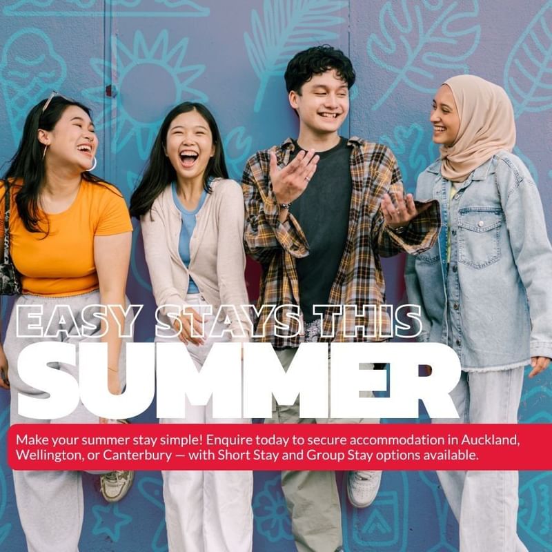 Easy Stays this Summer - enjoy short term accommodation over summer.