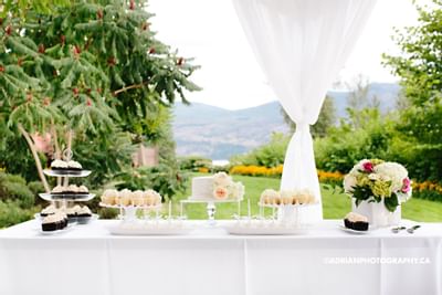 Wedding Gardens Dessert Table