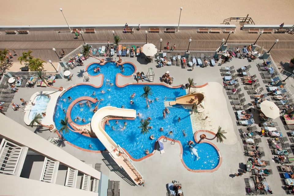 Aerial view of pool at Holiday Inn Hotel & Suites Ocean City
