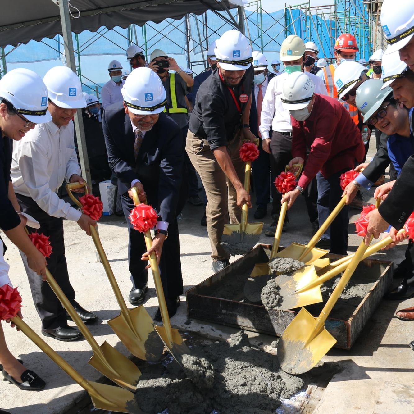 Topping Out Ceremony of Imperial Lexis