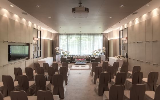 Interior view of a meeting room at The Okura Prestige Bangkok