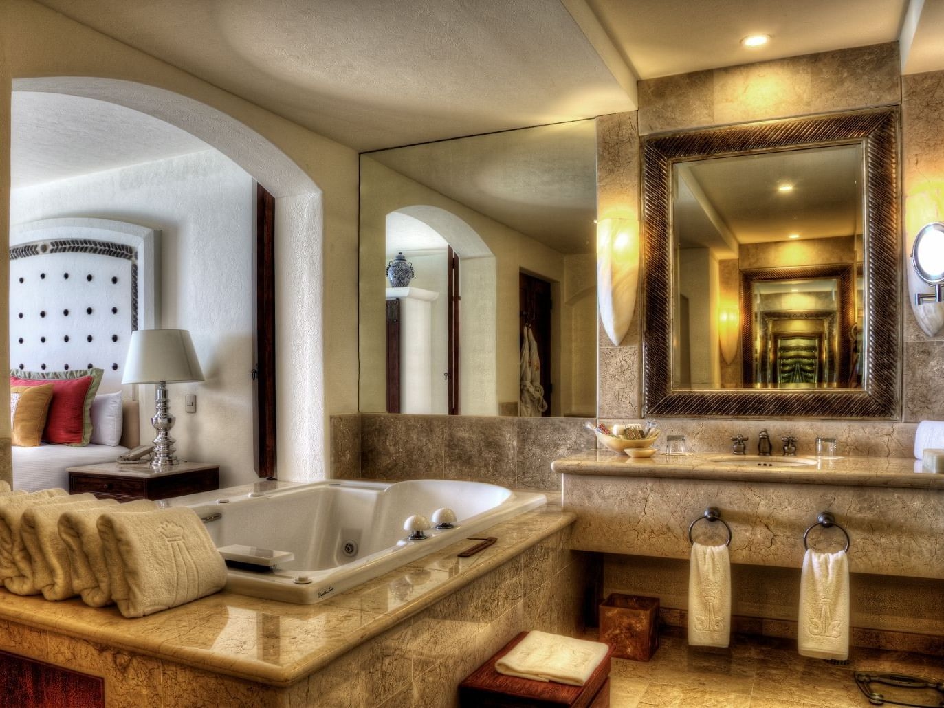 Bathroom in a Marquis Presidential Suite at Marquis Los Cabos