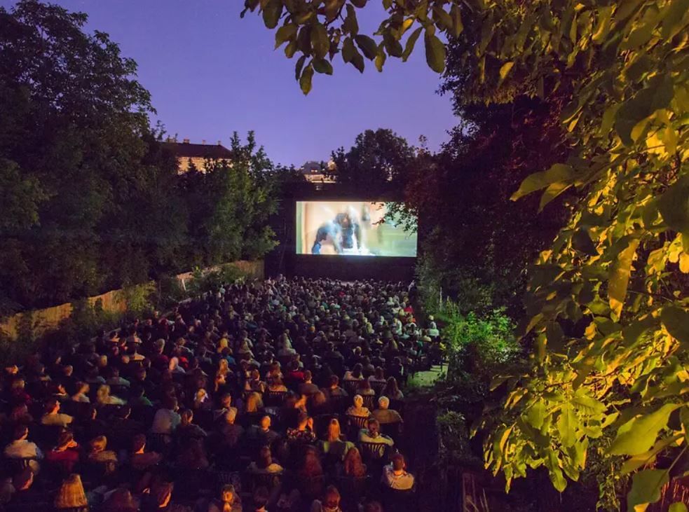 Outdoor Movie in Vienna