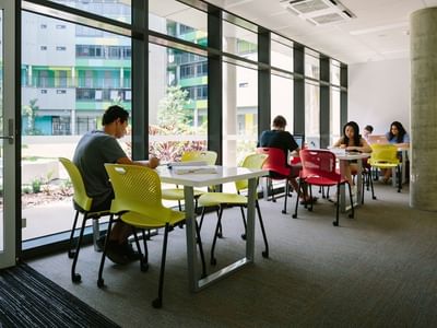 Study Rooms onto Courtyard