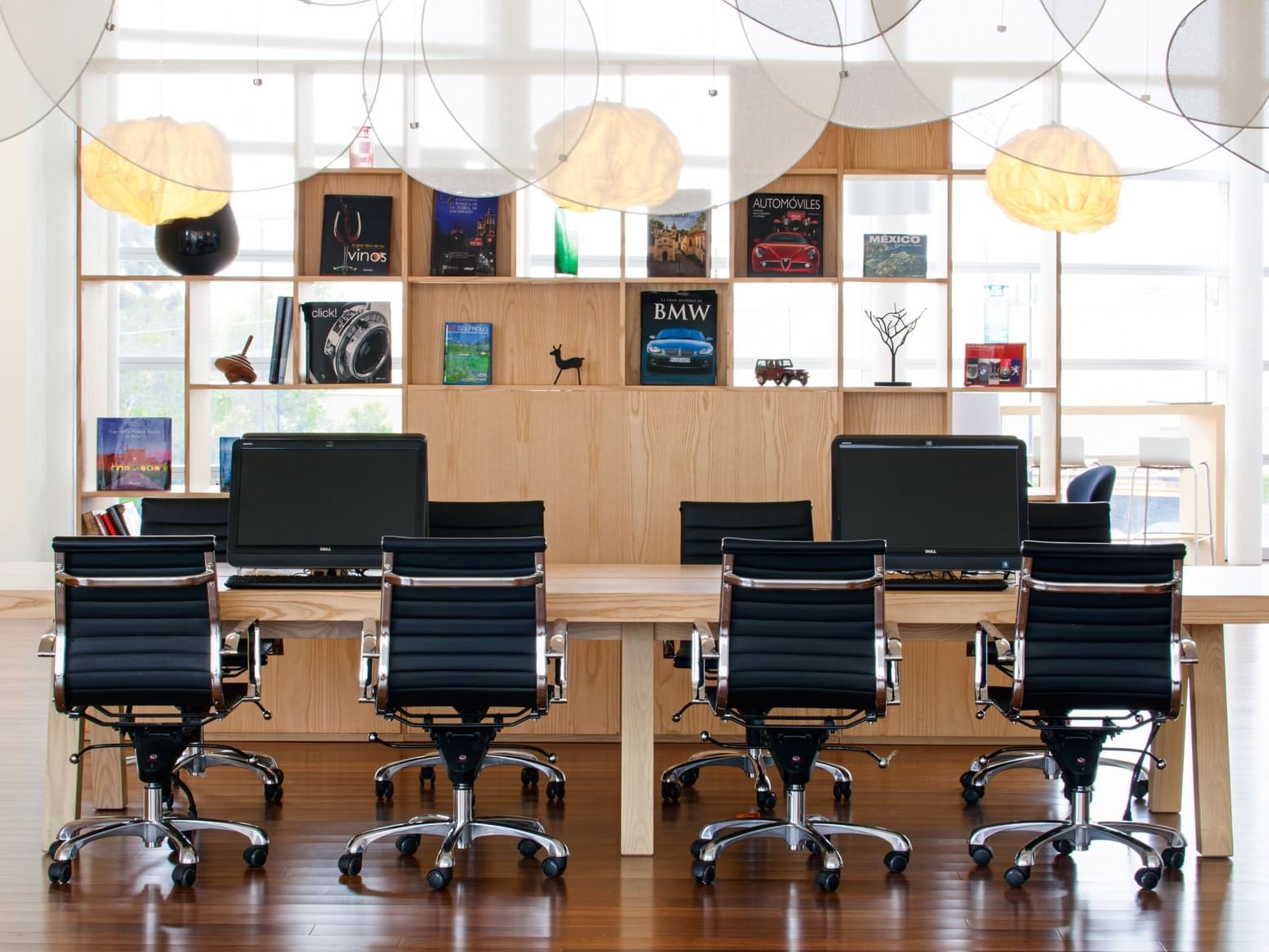 Conference table in a Business Center at Fiesta Inn Hotels