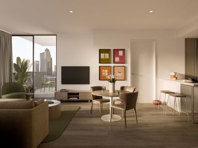 The Archive - 2 Bedroom Apartment Render