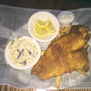 Top view of Frankie Farrell salad fries at Lake Buena Vista Resort Village & Spa