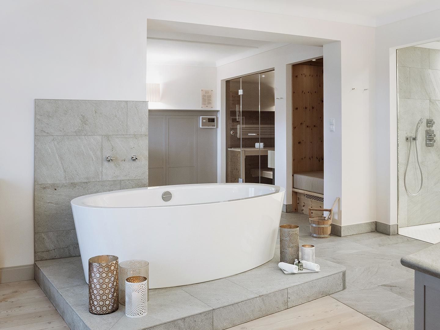Private SPA Suite with Balcony at Schloss Pichlarn Hotel in Austria