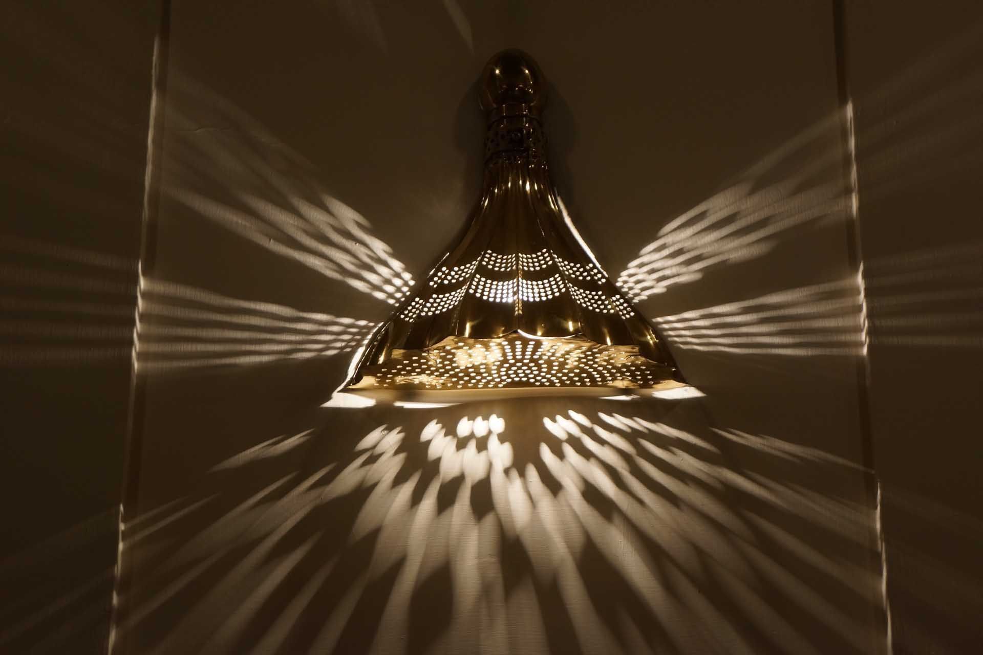 A Fancy Lamp shed in the hotel at Faisalabad Serena Hotel